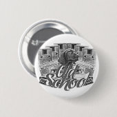 Old School 缶バッジ (正面&裏面)