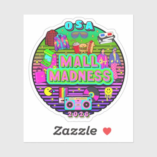 Old School April 2026 Logo Sticker シール (シート)