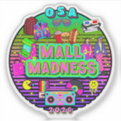 Old School April 2026 Logo Sticker シール (正面)