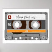 Old School Cassette Tape ポスター (正面)