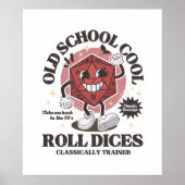 Old school d20 - D&D ポスター (正面)
