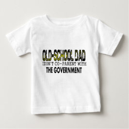 old school Dad ベビーTシャツ