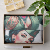 Old School Military Pinup 薄葉紙 (ギフト)