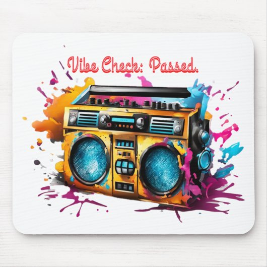 Old School, New Splash. マウスパッド (正面)