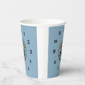 Old School Pickleball  clock paper caps 紙コップ (右)