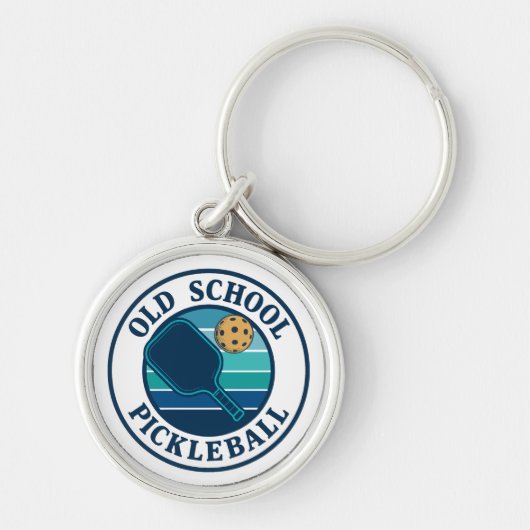 Old School Pickleball Key Chain  キーホルダー (正面)