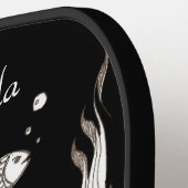 Old School Pickleball Ocean style, Venice, Florida ピックルボールラケット (左詳細)