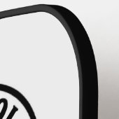 Old School Pickleball Paddle souvenir ピックルボールラケット (左詳細)