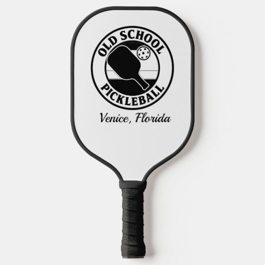 Old School Pickleball Paddle souvenir ピックルボールラケット (正面)