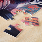 Old School Tattooed Pin-ups ジグソーパズル (側面)