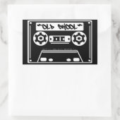 OLD SKOOLスタンプ 長方形シール (バッグ)