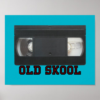 Old Skool - VHSテープ ポスター