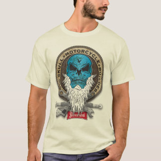 OLD SKULL MOTORCYCLE BUILDER I Tシャツ