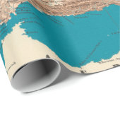 Old Spain and Portugal Map (1846) ラッピングペーパー (ロールコーナー)