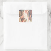 Old St. Nicholas with Lanternヴィンテージシール スクエアシール (バッグ)