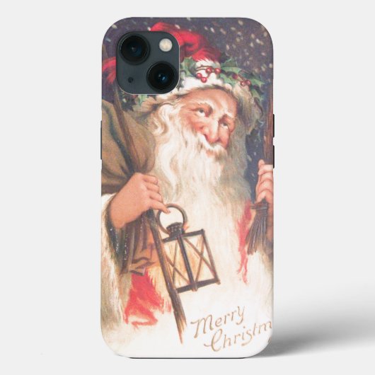 Old St. Nicholas with Lanternヴィンテージ Case-Mate iPhoneケース (裏面)