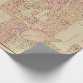 Old Stillwater MN Map (1874)  ラッピングペーパー (角)