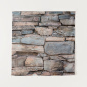 Old stone wall texture backgroundabstract, antique タペストリー (正面)
