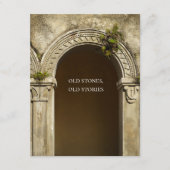 Old Stones, Old Stories, Poetic Architecture Card (正面)