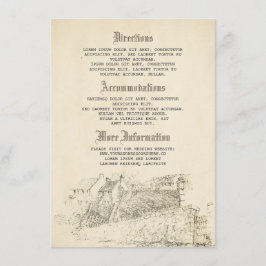 Old Story Bookの結婚詳細 – 情報 エンクロージャーカード