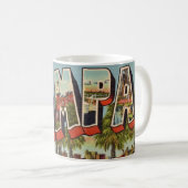 Old Tampa Florida Greeting Mug コーヒーマグカップ (正面右)