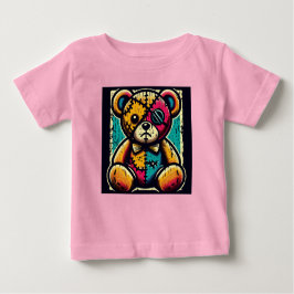 Old Teddybear, creepy ベビーTシャツ