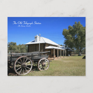 Old Telegraph Station, Alice春 – はがき