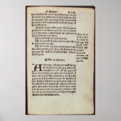 Old Testament text page ポスター (正面)