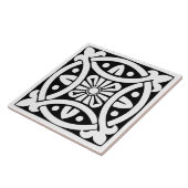 Old Time Classic: Black and White Traditional タイル (側面)