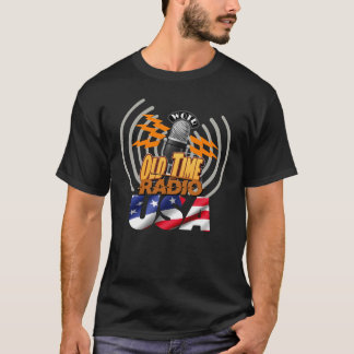 Old Time Radio USA Tシャツ