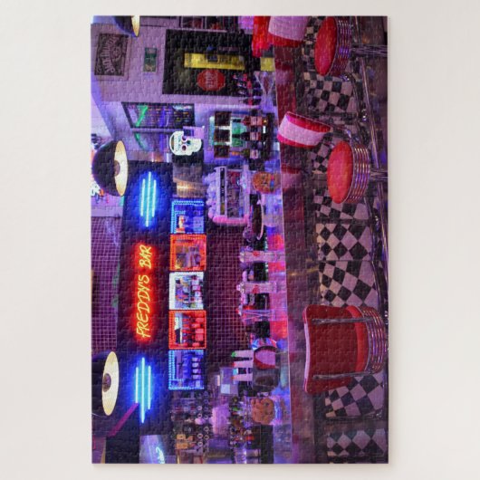 old time restaurant puzzle ジグソーパズル (縦)