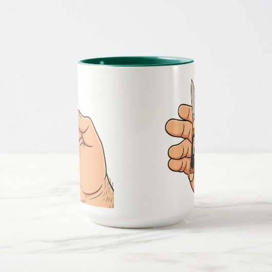 Old Timey Pocketknife Mug for Dads マグカップ (中央)