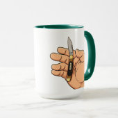 Old Timey Pocketknife Mug for Dads マグカップ (正面右)