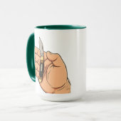 Old Timey Pocketknife Mug for Dads マグカップ (正面左)