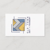 Old Town Art And Framery Business Logo 名刺 (正面)