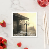 Old Train Station Adventure Paper Napkins スタンダードカクテルナプキン (インサイチュ)