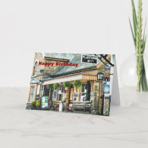 OLD TRAIN STATION UK カード
