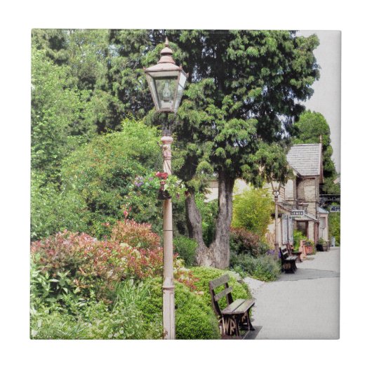 OLD TRAIN STATION UK タイル (正面)