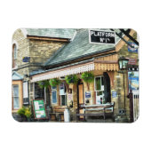 OLD TRAIN STATIONS英国 マグネット (横)