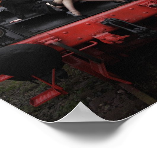 Old Train, young Lady ポスター (角)