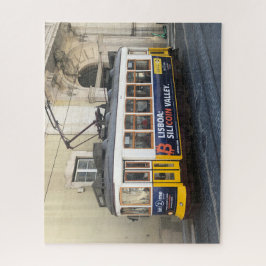 Old Tram in Lisbon Portugal ジグソーパズル