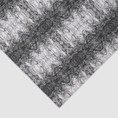 Old Tree Bark Black And White Photo Pattern Design 薄葉紙 (詳細)