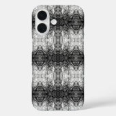Old Tree Bark Black And White Photo Pattern Design Case-Mate iPhoneケース (裏面)