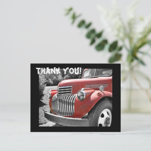 Old Truck ポストカード (スタンド正面)