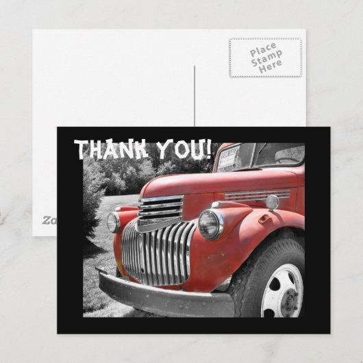 Old Truck ポストカード (正面/裏面)