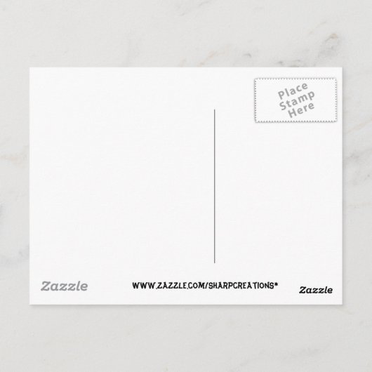 Old Truck ポストカード (裏面)