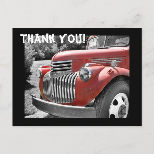 Old Truck ポストカード (正面)