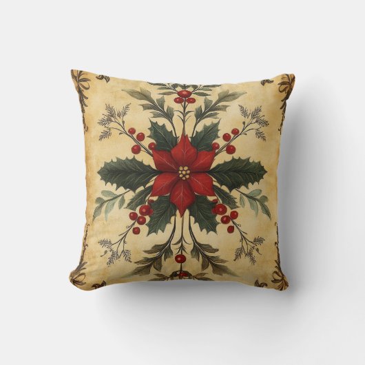 Old Victorian Rustic Family クッション (正面)