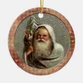 Old Victorian Rustic Family Personalized セラミックオーナメント (正面)