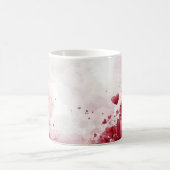 Old vintage paper valentines day モーフィングマグカップ (中央)